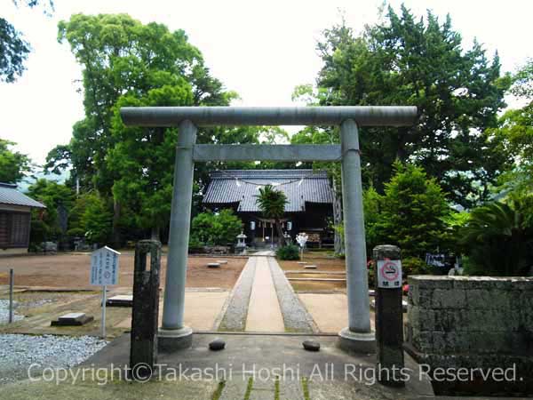 川津来宮神社の鳥居