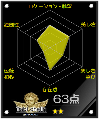 グランシップの評価 グランシップの評価グラフです