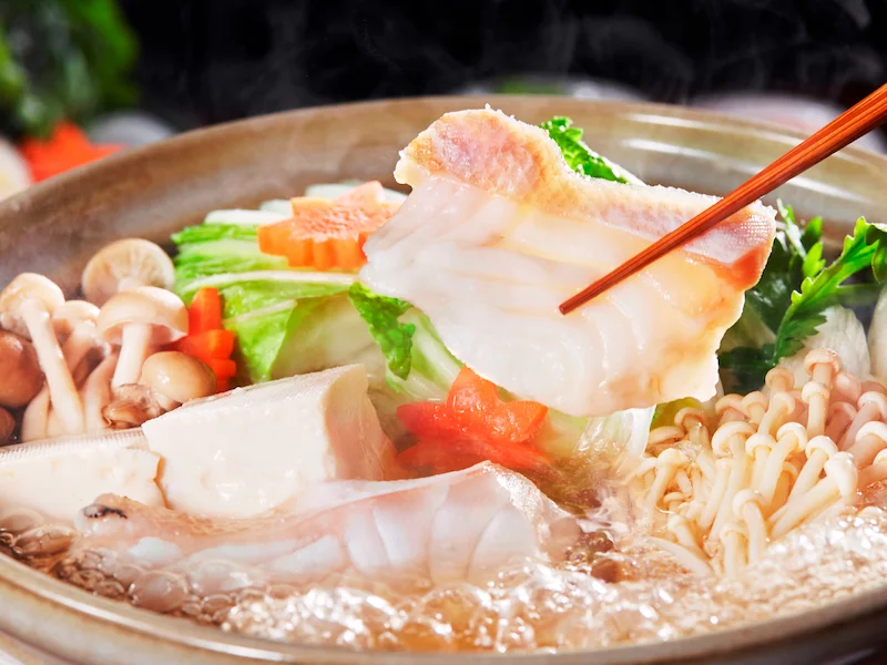 御前崎のクエ料理
