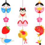 雛のつるし飾り