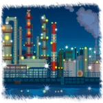 夜景電車・富士の宵