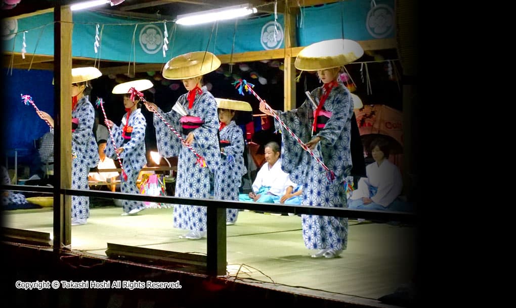 徳山の盆踊り