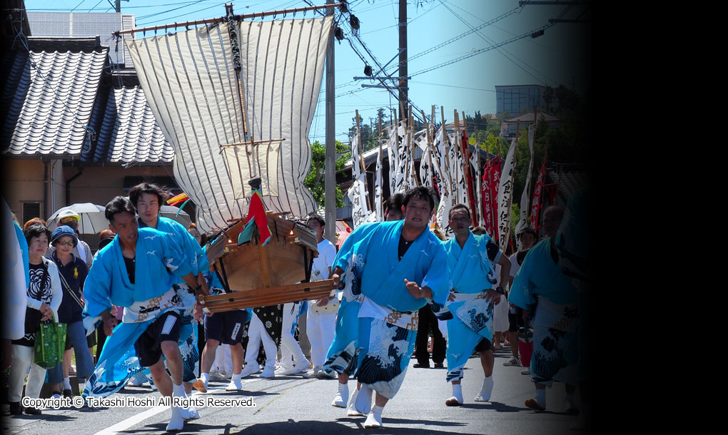 飯津佐和乃神社の御船行事