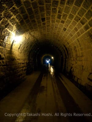 旧天城トンネル内部