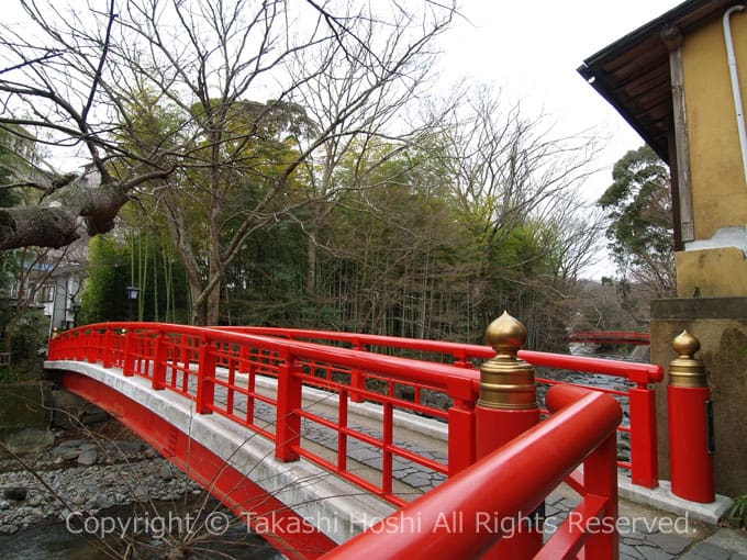 修善寺温泉の桂橋