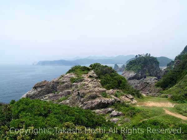 タライ岬の周辺の眺め