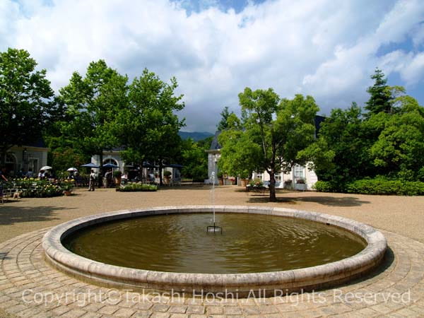 河津バガテル公園のフランス広場