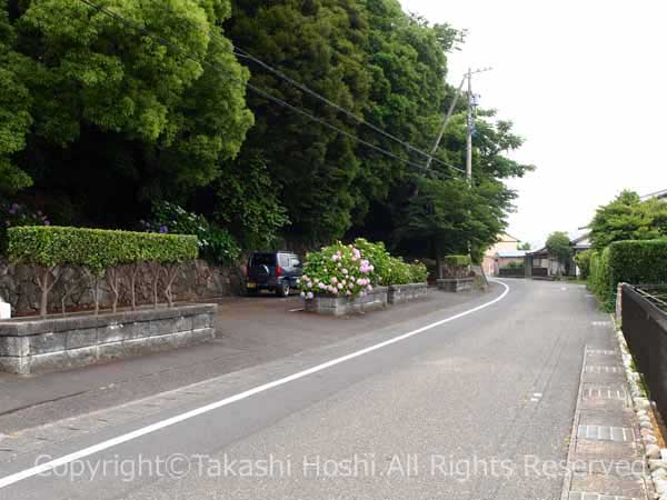 秋葉公園の駐車場