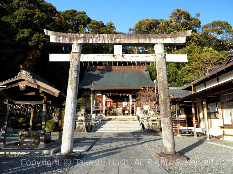 飽波神社の二の鳥居