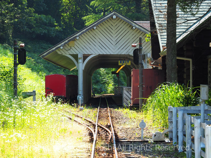 カナダ村のネルソン駅