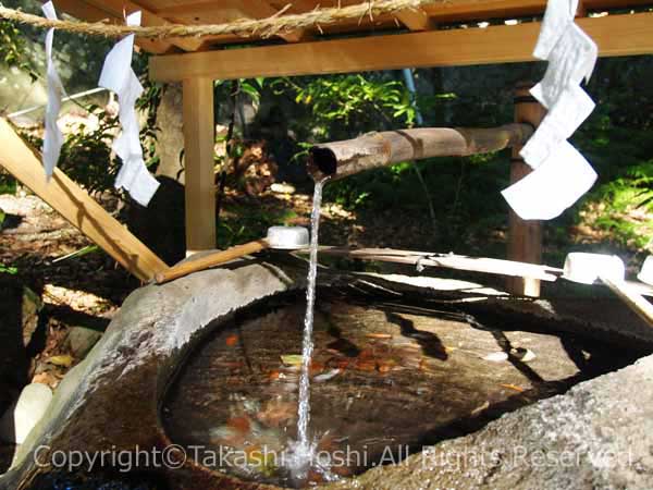 來宮神社のお水取り