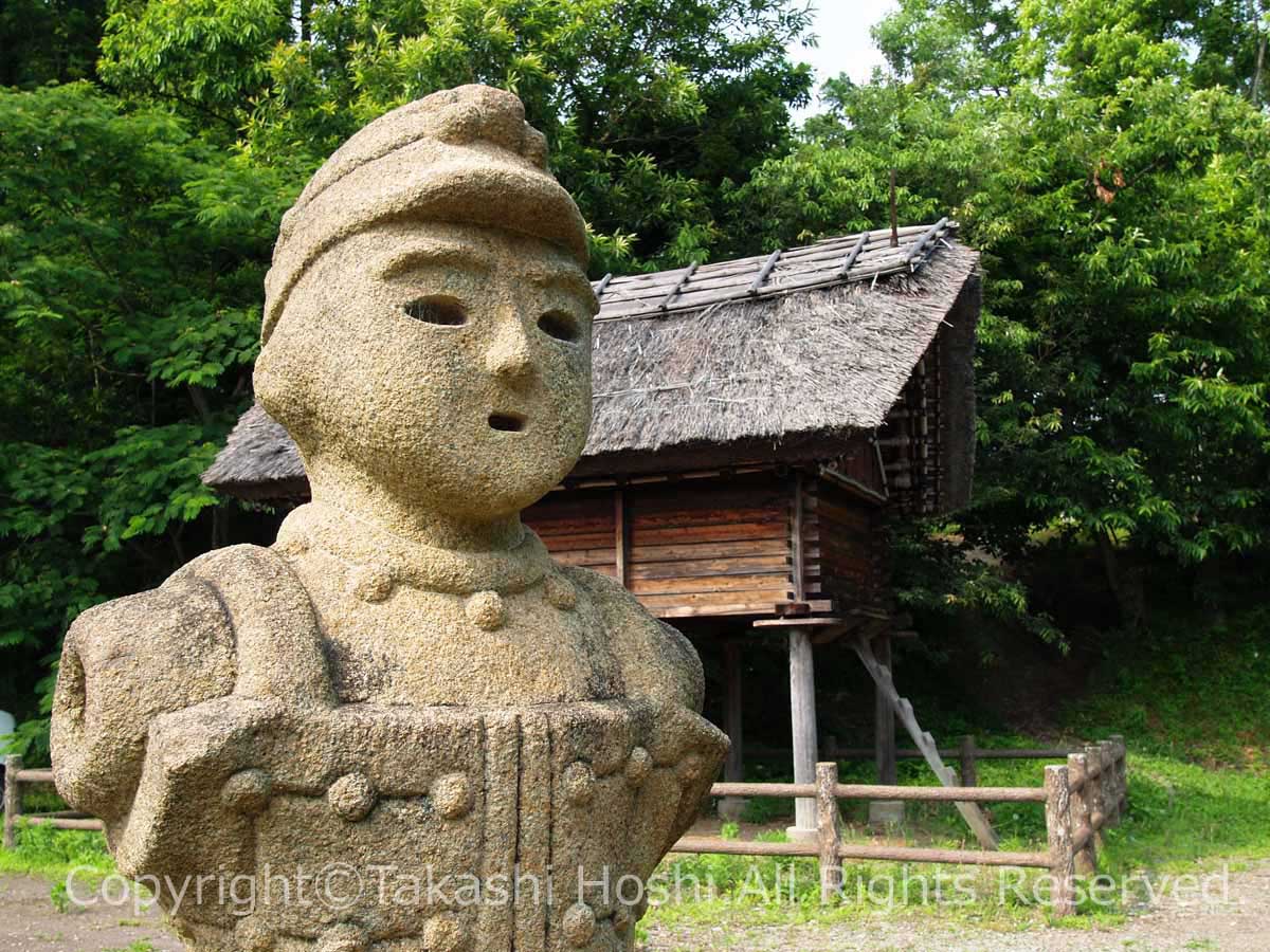 柏谷公園の埴輪