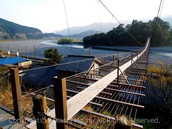 塩郷の吊橋