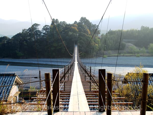 久野脇橋・恋金橋・塩郷の吊橋