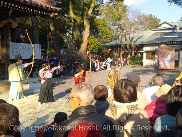 焼津神社の節分祭