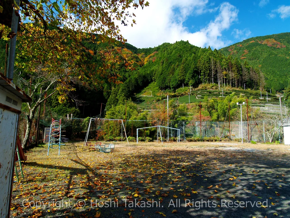 有東木分校跡地の風景