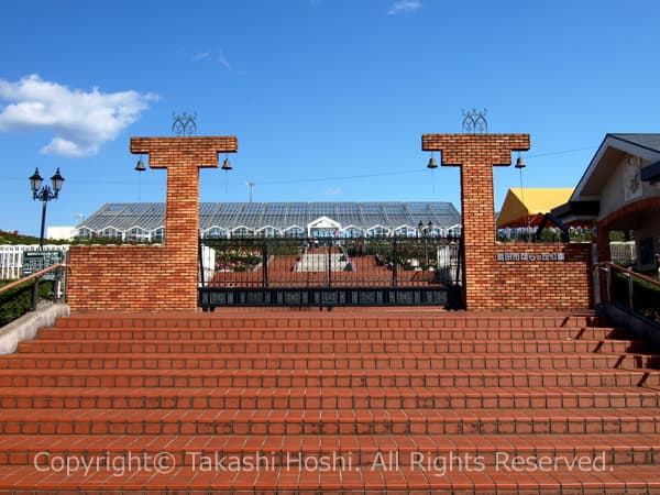 島田市ばらの丘公園入口