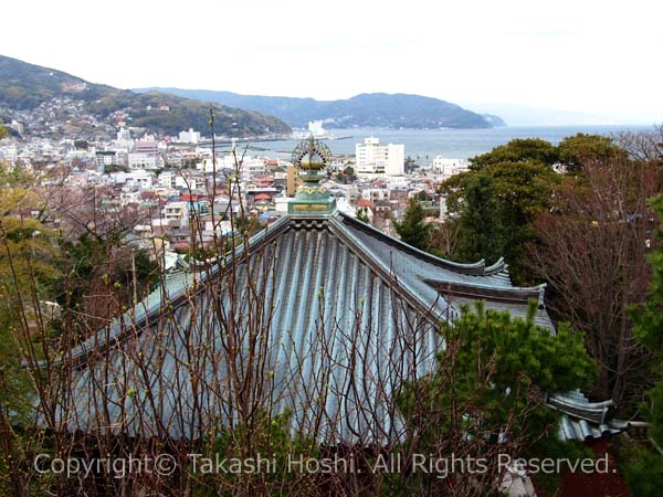 仏現寺から望む伊東市街地