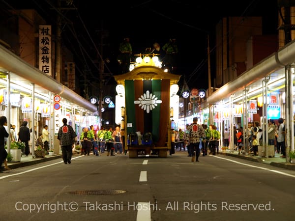 藤枝大祭りの祭りのあと