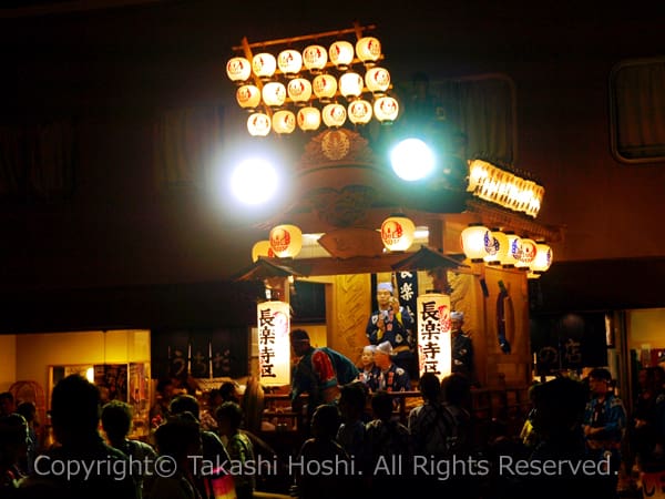 藤枝大祭り長楽寺区