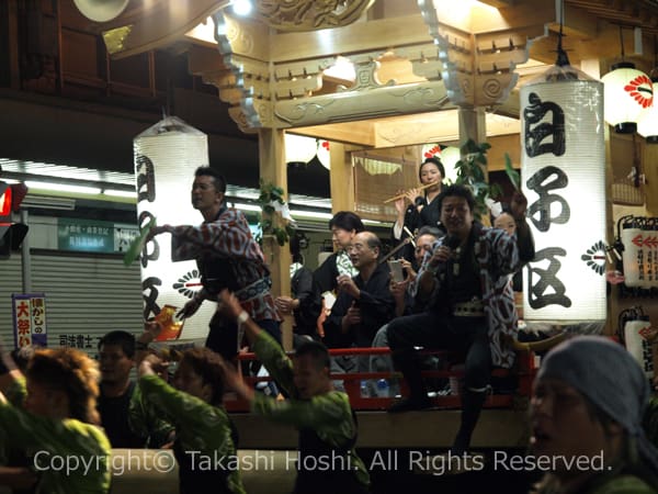 藤枝大祭り 白子区