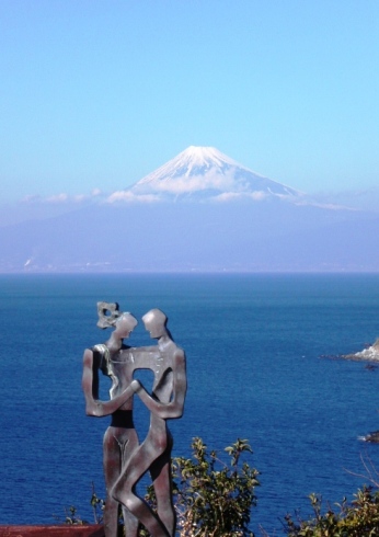 恋人岬からの富士山