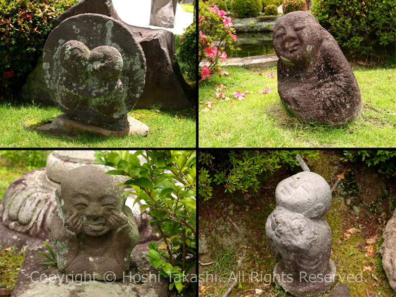 宝泰寺のわらべの庭のわらべ地蔵