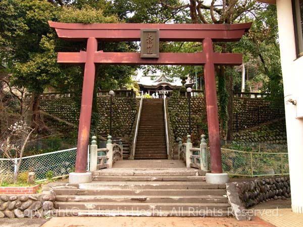 大仁神社の一の鳥居