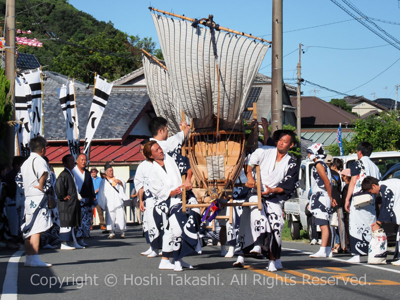 大江八幡宮の御船神事