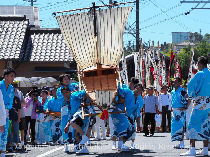 飯津佐和乃神社の御船行事