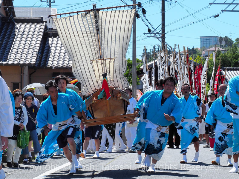 飯津佐和乃神社の御船神事