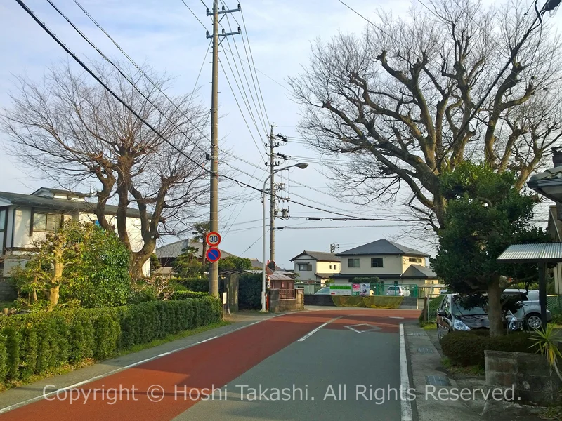 旧東海道 岩淵の一里塚