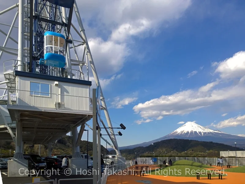 フジスカイビューと富士山