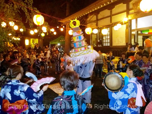 有東木の盆踊「女踊り」