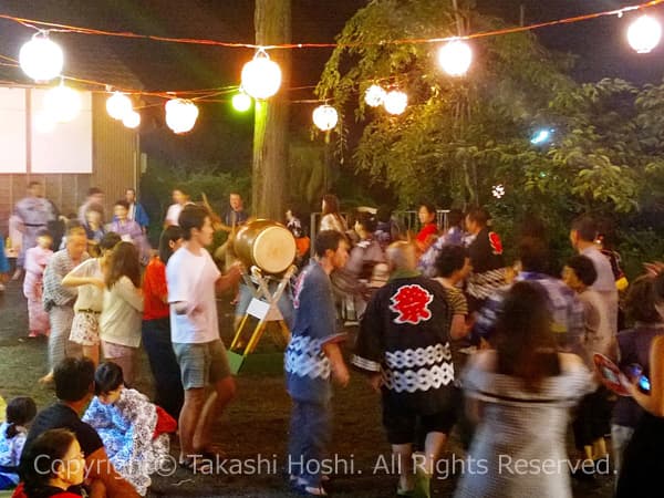 有東木の盆踊「音頭」