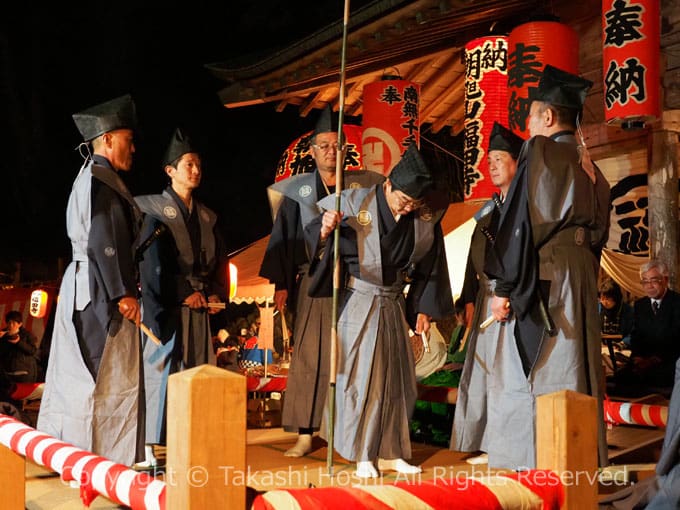 日向の七草祭の歳徳祝