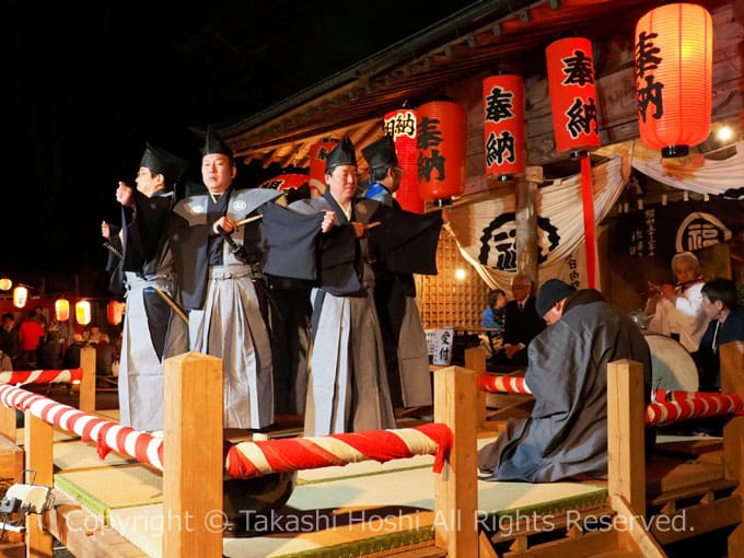 日向の七草祭の大拍子・申田楽