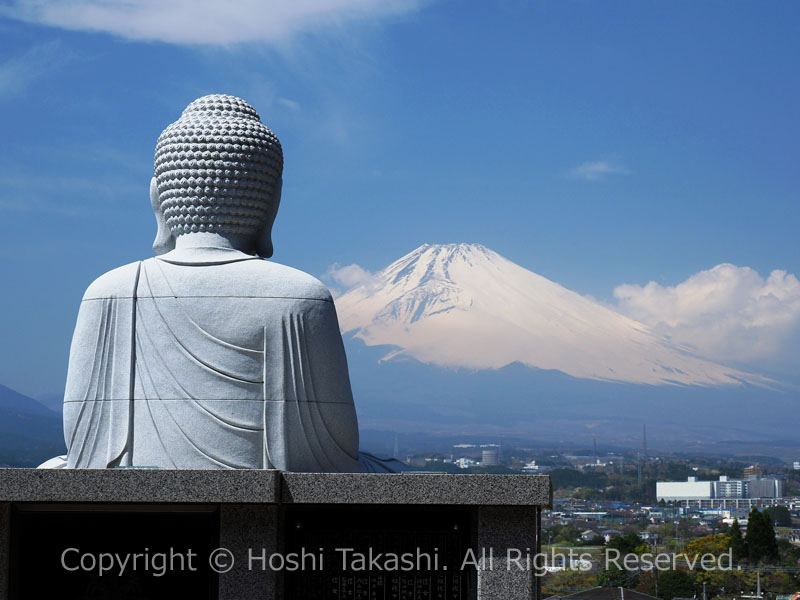 富士山と大森大佛