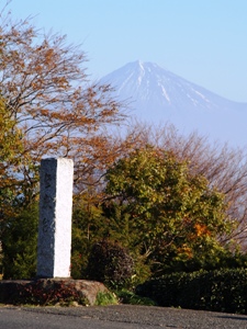 望岳台からの富士の眺め