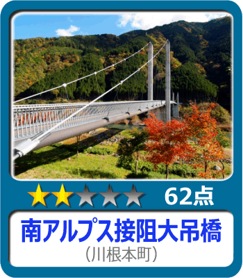 南アルプス接岨大吊橋