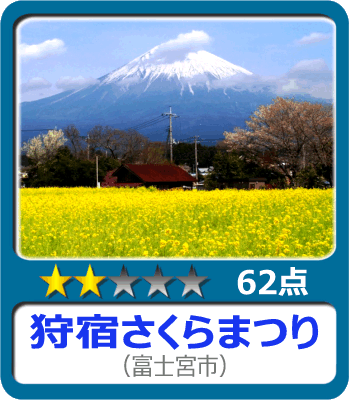 狩宿の下馬桜まつり