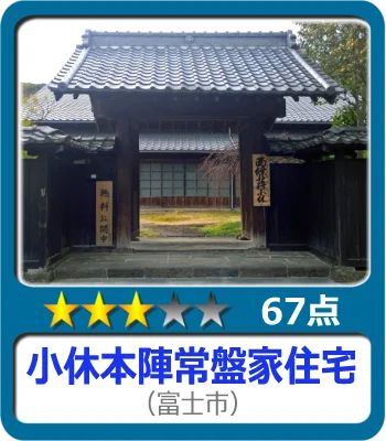 小休本陣常盤家住宅