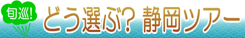 どう選ぶ？静岡ツアー