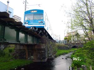 源兵衛川鉄橋