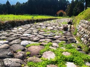 旧東海道石畳 菊川坂