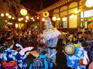 有東木の盆踊り