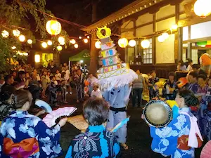 有東木の盆踊り