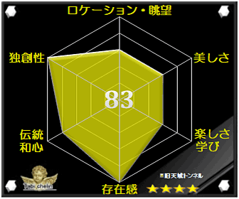 旧天城トンネルの評価グラフ